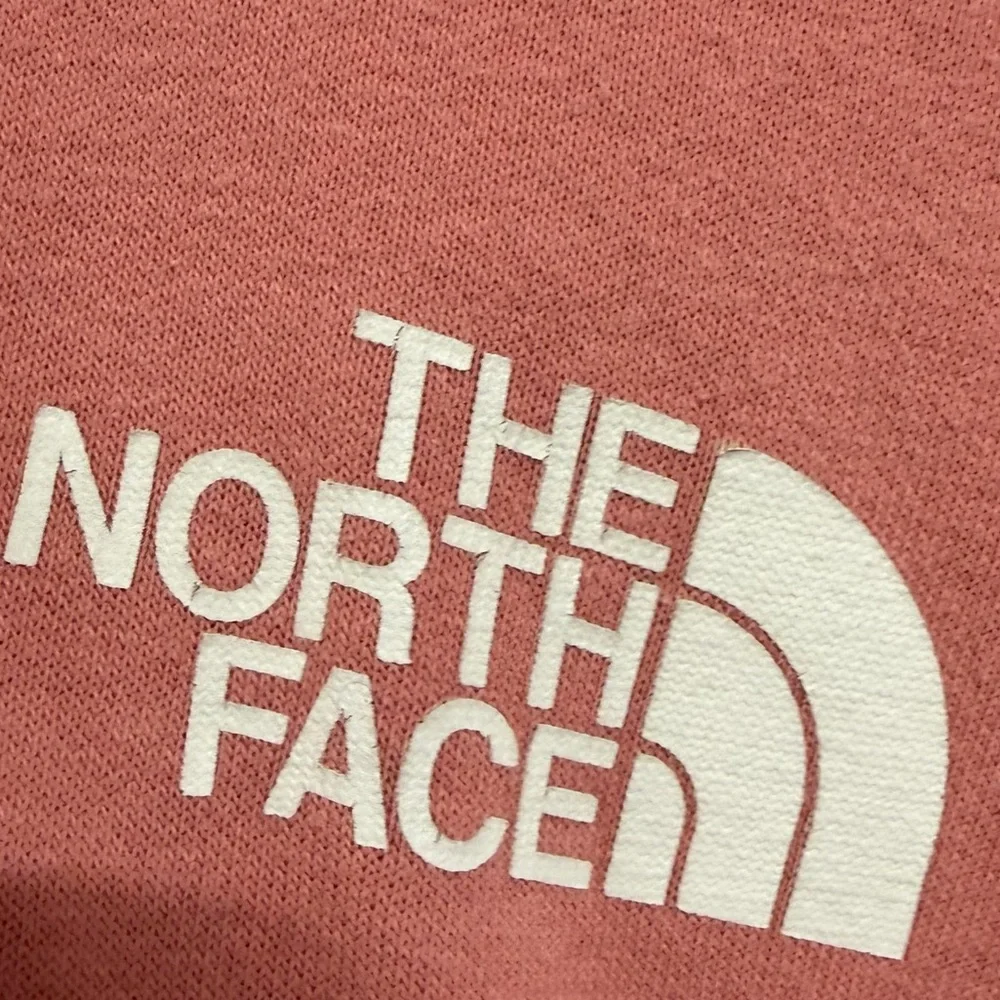 The North Face Graphic Hoodie Pink Logo Women Medium - Picture 3 of 5